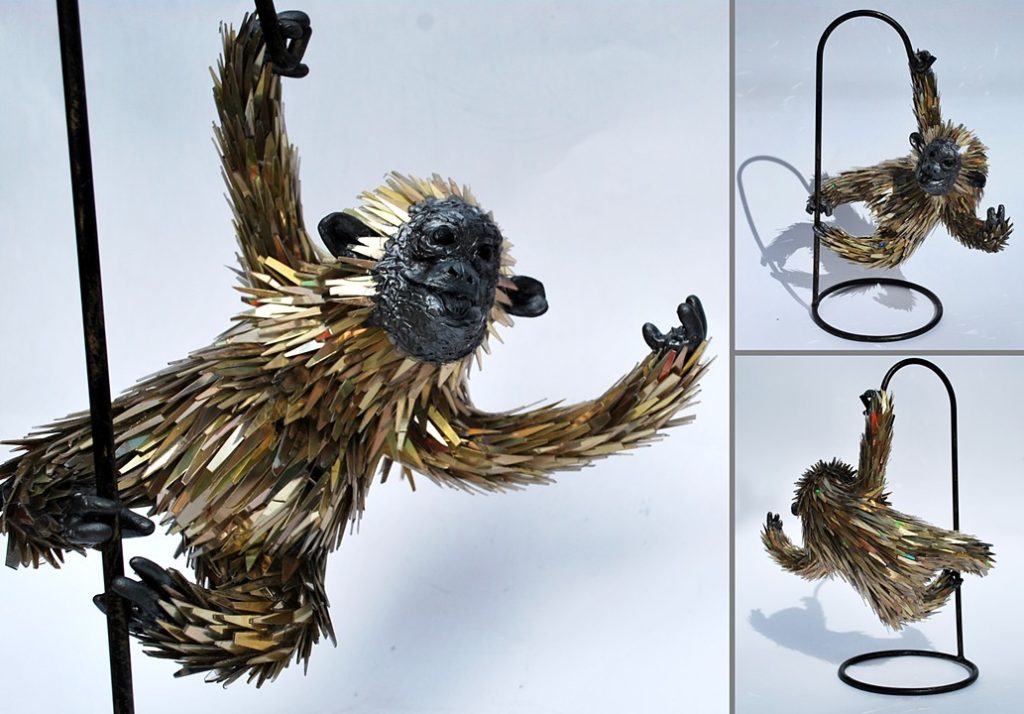 Escultura de macaco