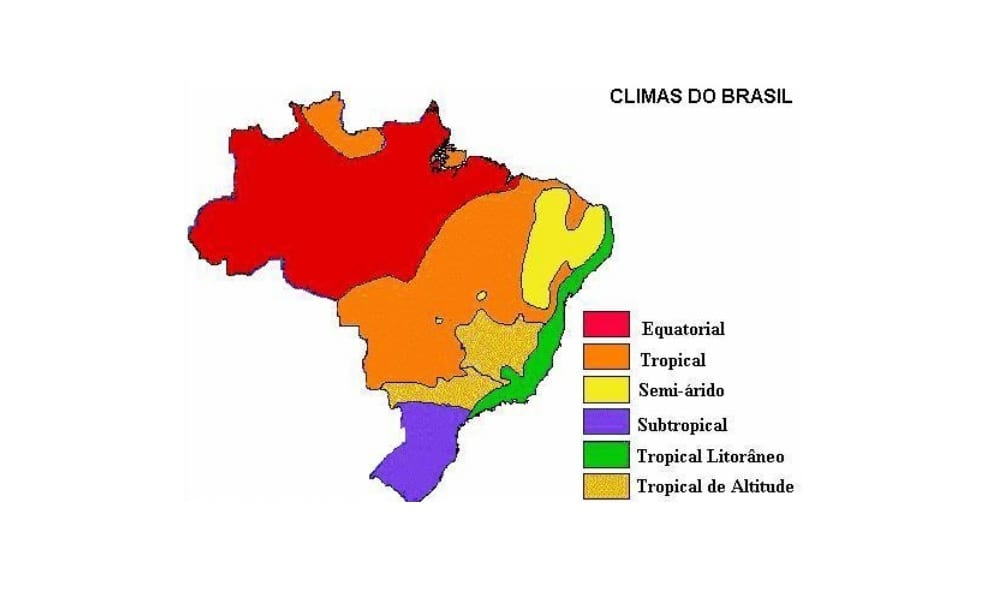 climas no Brasil