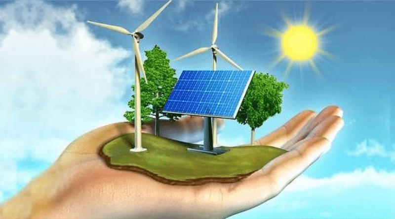 geração de energia renovável